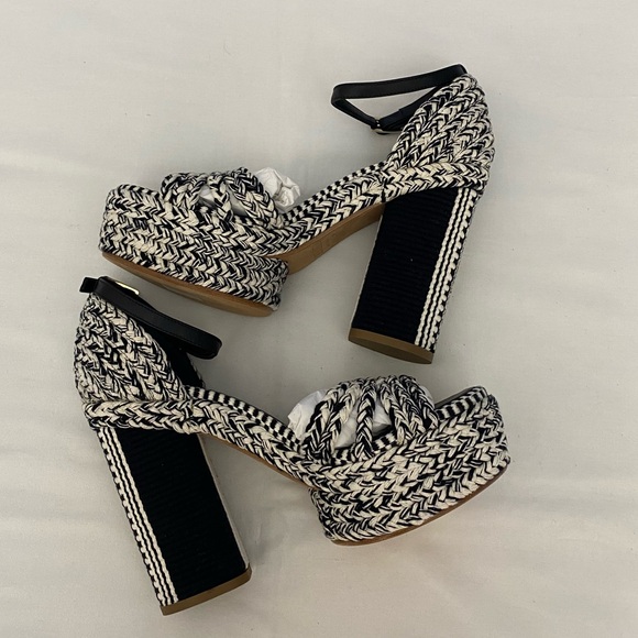 NWB Antolina Women’s Dita Woven Platform Sandals Size 38 EU. - Picture 8 of 13